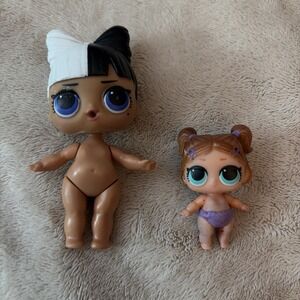LOL Surprise Doll Lot Of 2 Snuggle Babe And Lil Sis Dolls